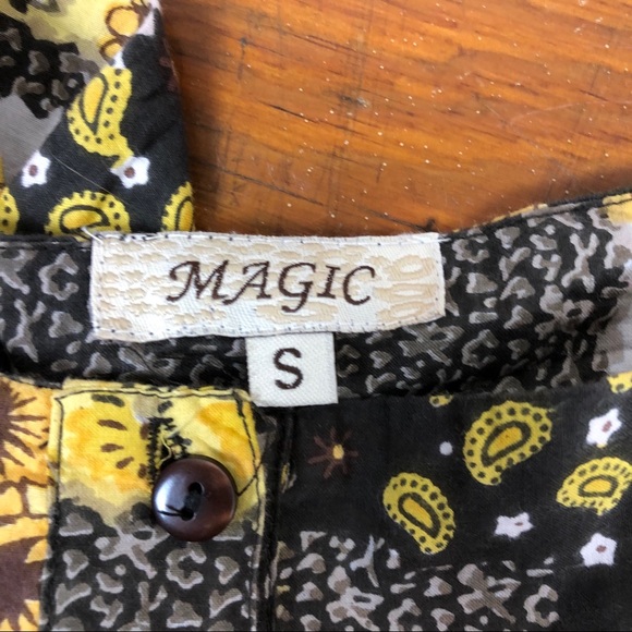 Magic Floral Multi-Pattern Skirt - Picture 5 of 5